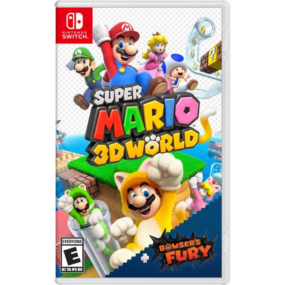 Super Mario 3D World + Bowser's Fury for Nintendo Switch  VIDEOGAMES